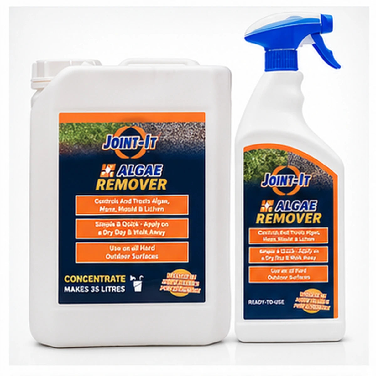 Joint-It Algae Remover – Patio, Paving & Outdoor Surface Cleaner – 1L & 5L