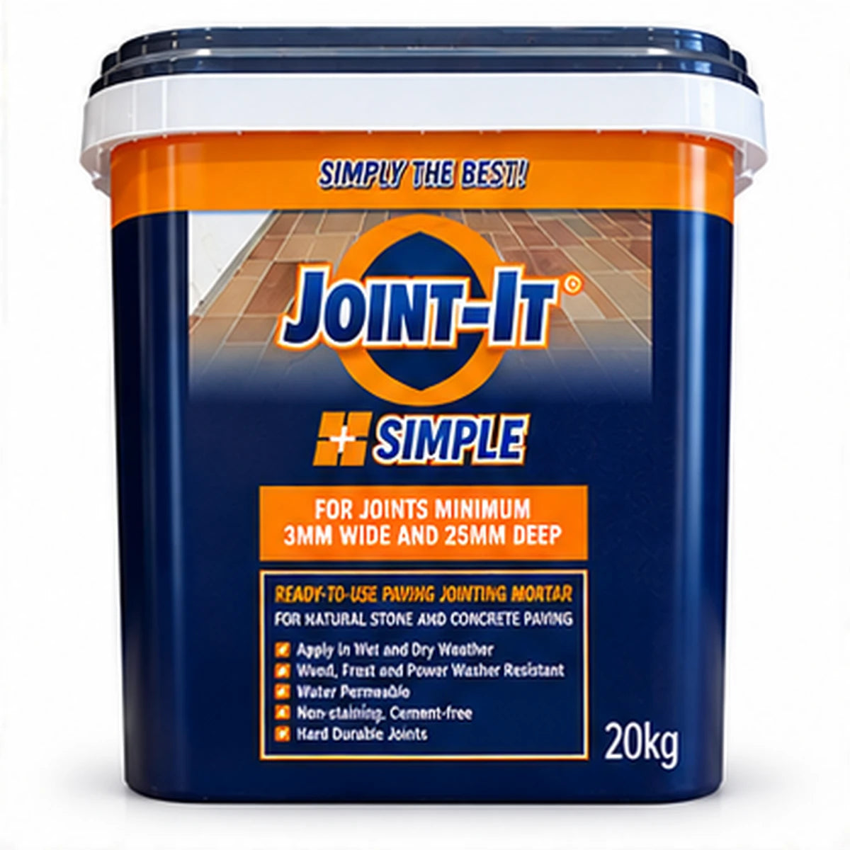 Joint-It Simple Ready-to-Use Paving Jointing Compound – 20kg