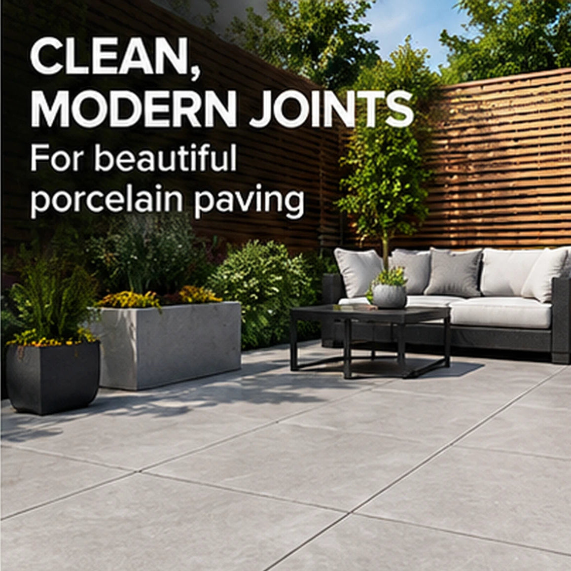 UltraScape Porcelpoint Flowable Porcelain Paving Grout – 20kg
