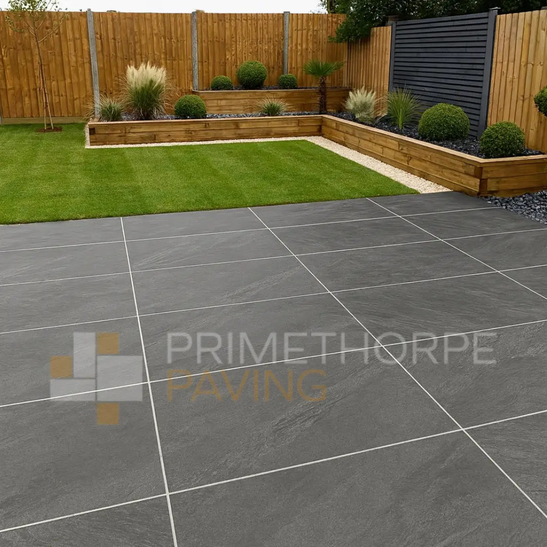 Cathedral Anthracite Porcelain Paving - 900 x 600