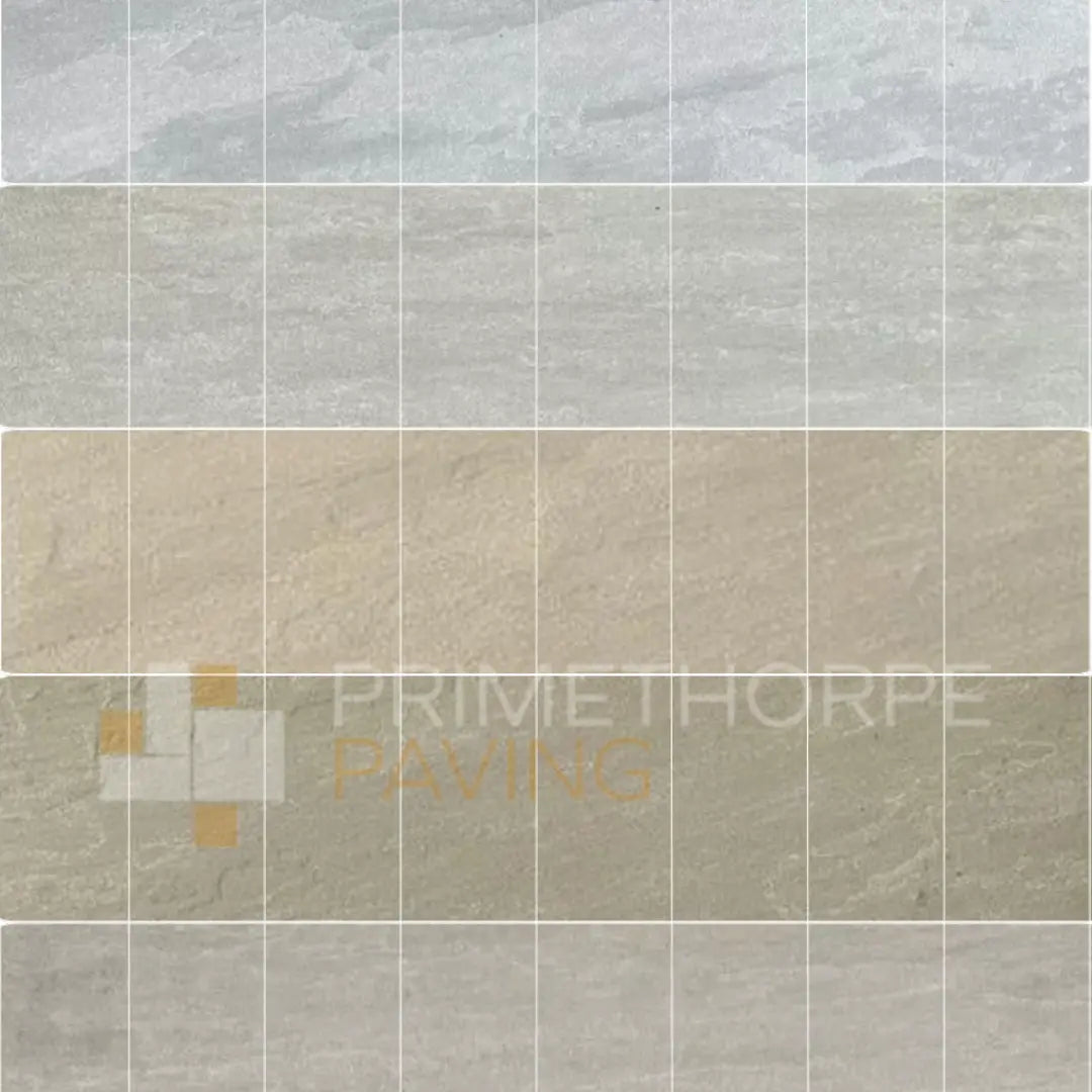 Raj Green Porcelain Cobble Setts – 200x100mm