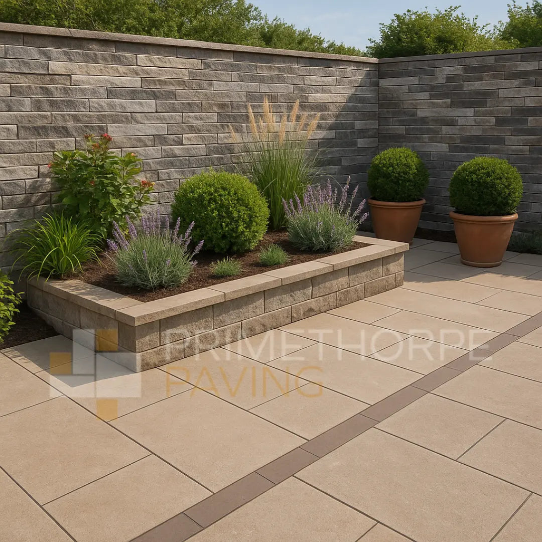 Raj Green Porcelain Cobble Setts – 200x100mm
