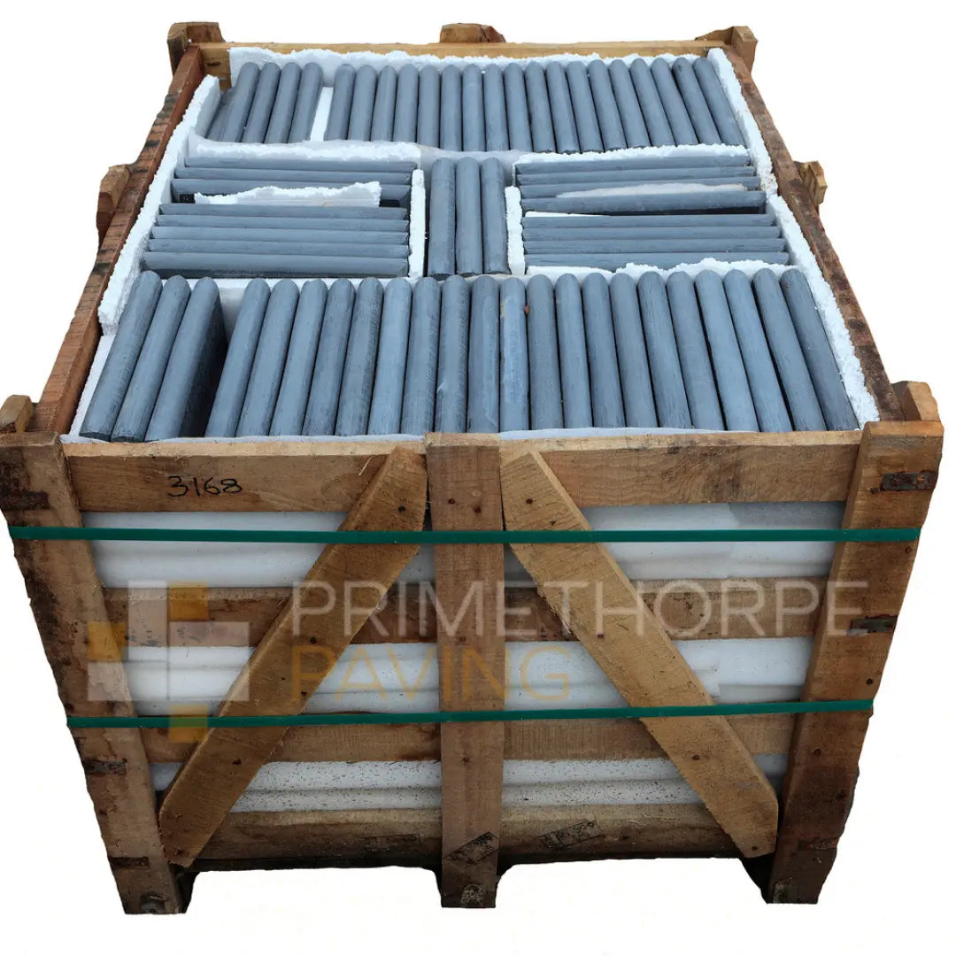 Kota Black Limestone - Coping Stones - Rounded Edges