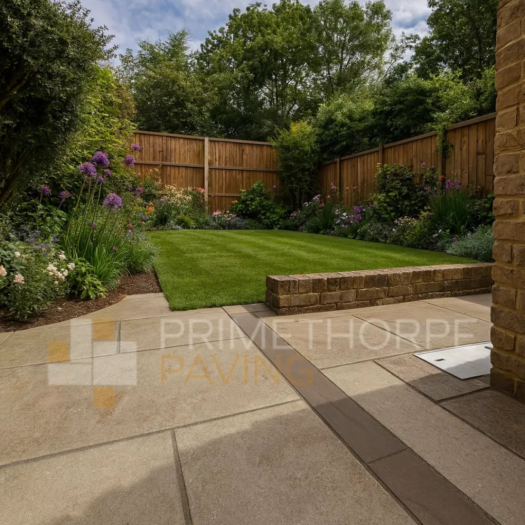 Raj Green Porcelain Cobble Setts – 200x100mm