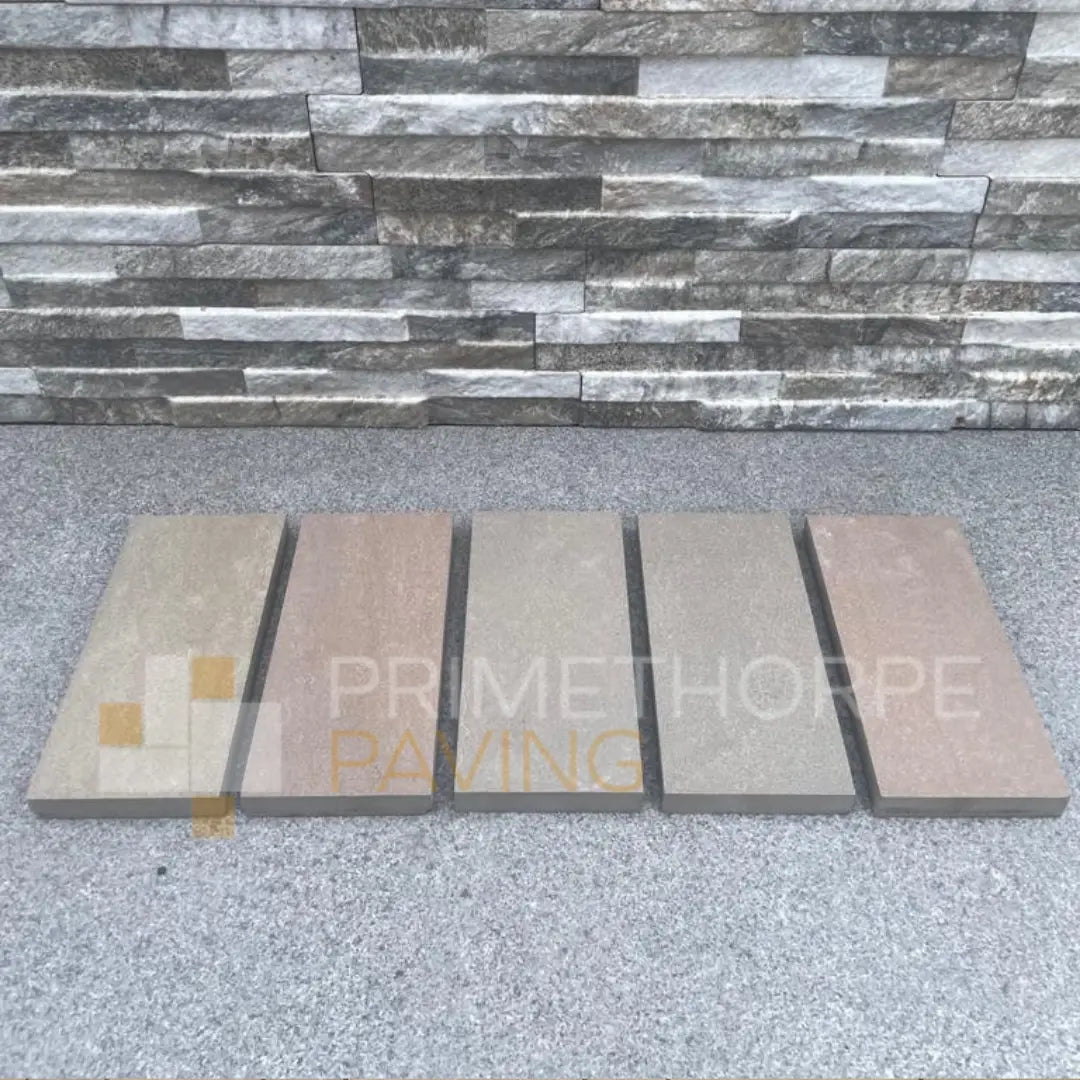 Raj Green Porcelain Cobble Setts – 200x100mm