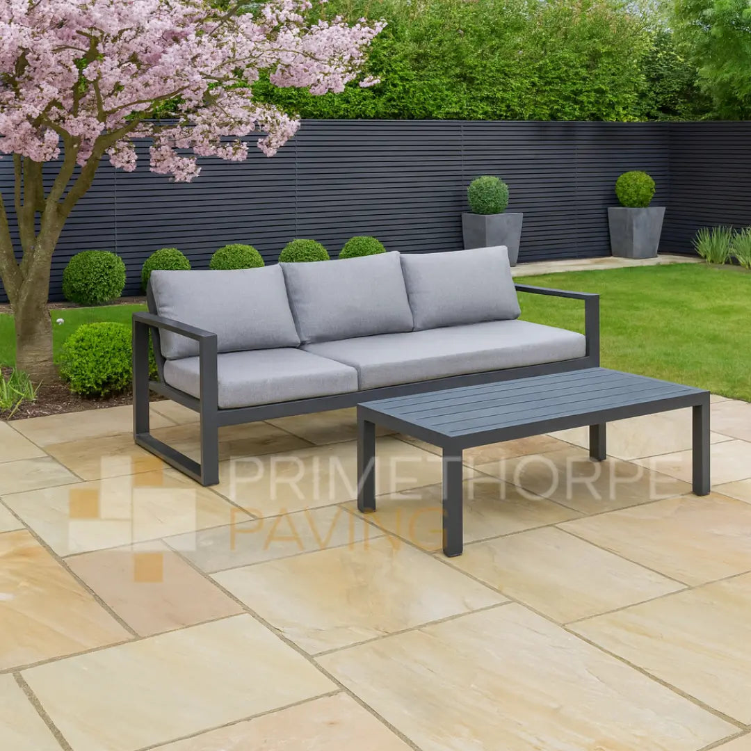 Fossil Mint Indian Sandstone Paving