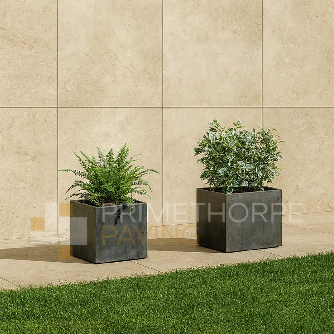 Colosseo Beige Porcelain Paving - 900 x 900