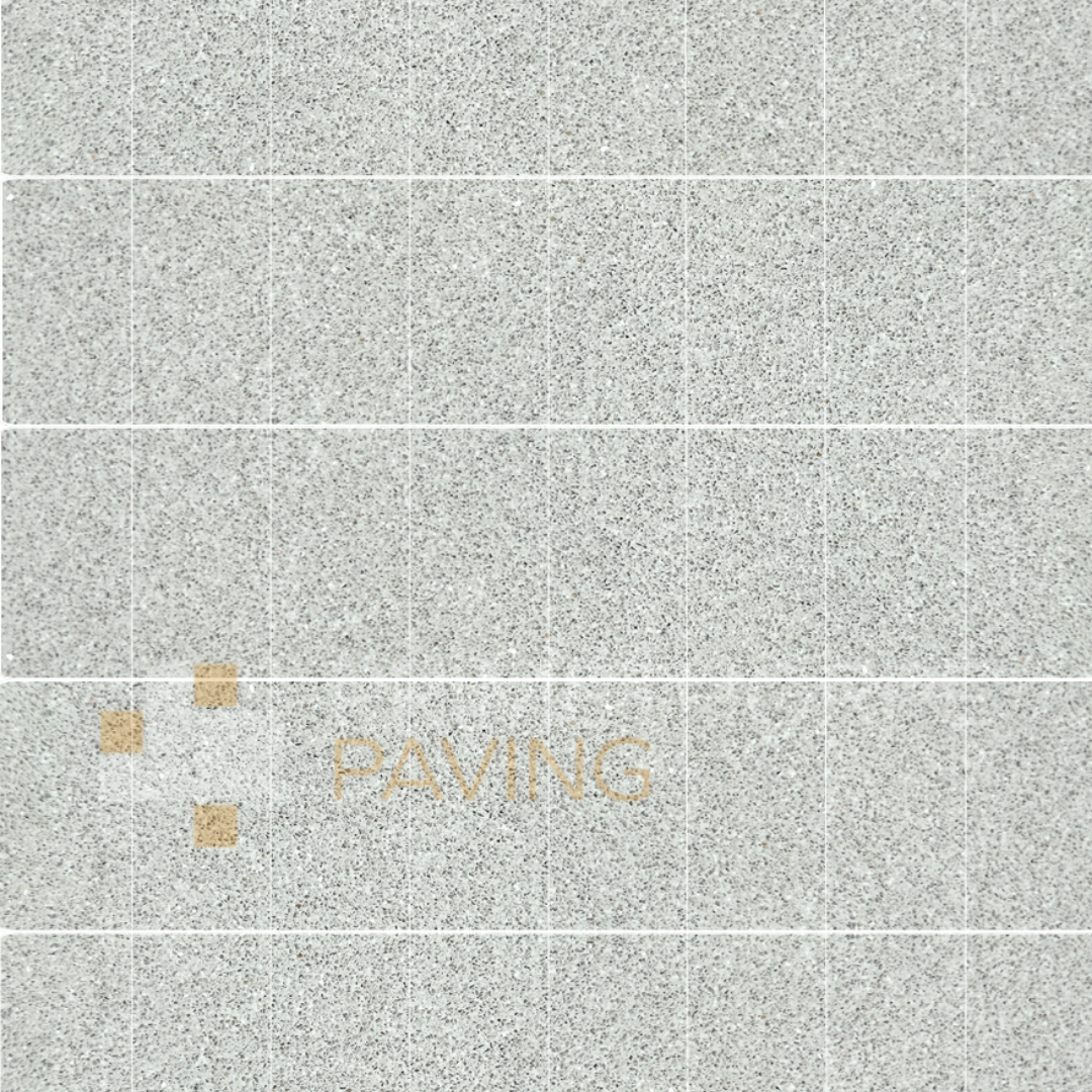 Silver Grey Porcelain Cobble Setts - 200x100mm