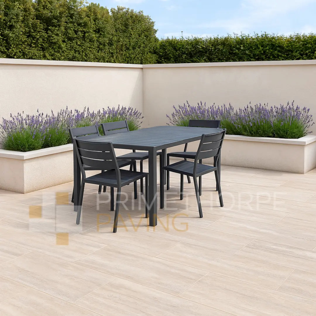 Dolomia Beige Porcelain Paving - 1200 x 600
