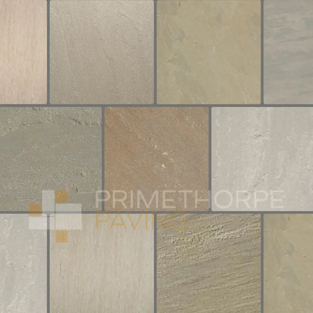 Raj Green Sandstone Paving