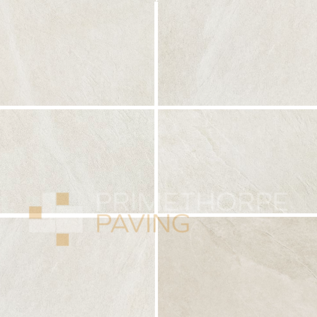 Frame Beige Porcelain Paving - 1200 x 600
