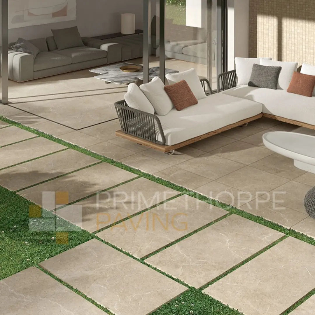 Holystone Beige Porcelain Paving - 1200 x 600