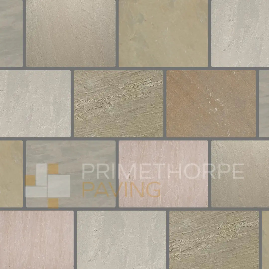 Raj Green Sandstone Paving