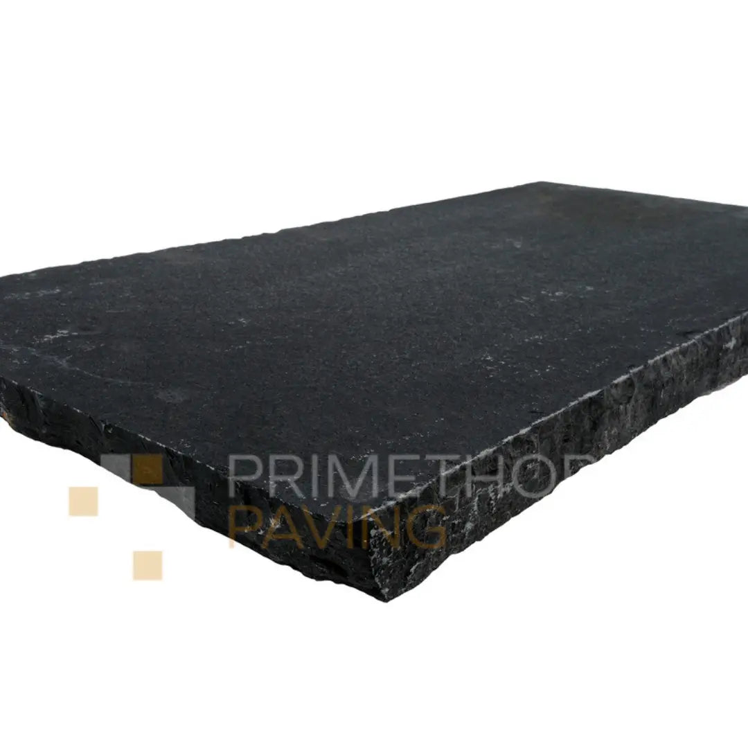 Kota Black Limestone - Rustic Dressed Coping Stones