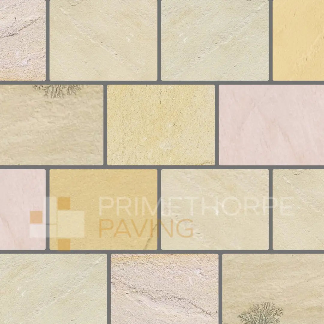 Fossil Mint Sandstone Paving