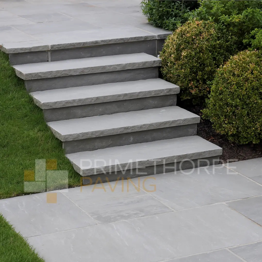 Kandla Grey Sandstone - Rustic Dressed Steps