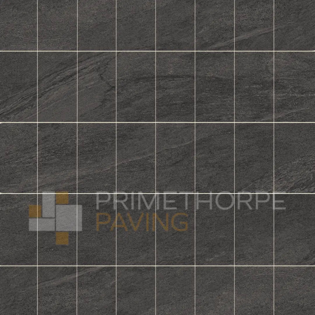 Cathedral Anthracite Porcelain Cobble Setts – 200x100mm