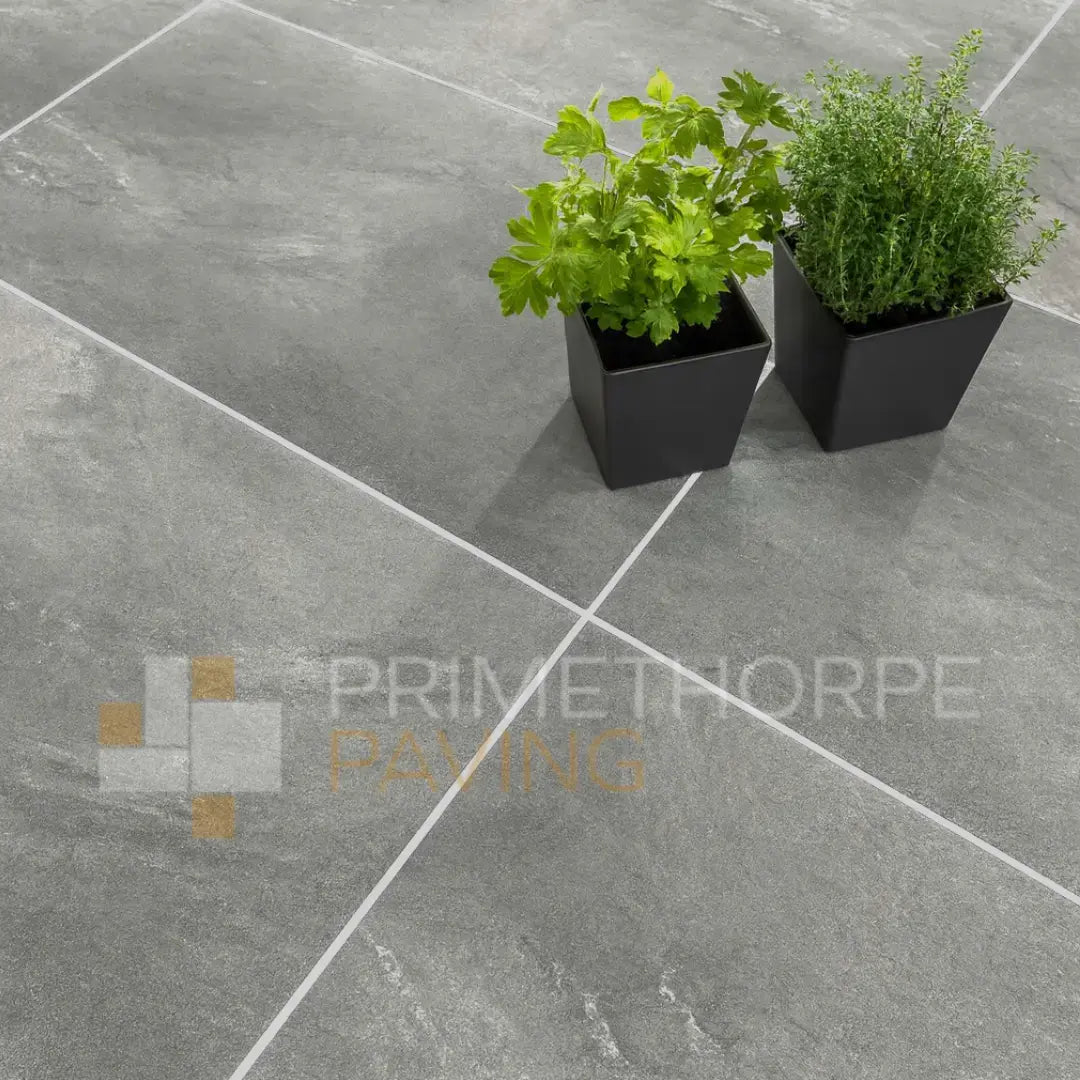 Mercury Grey Porcelain Paving - 900 x 600