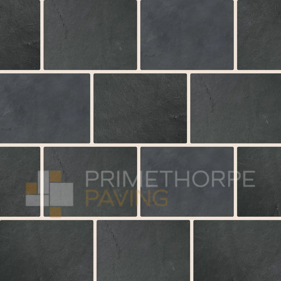 Kota Black Limestone Paving