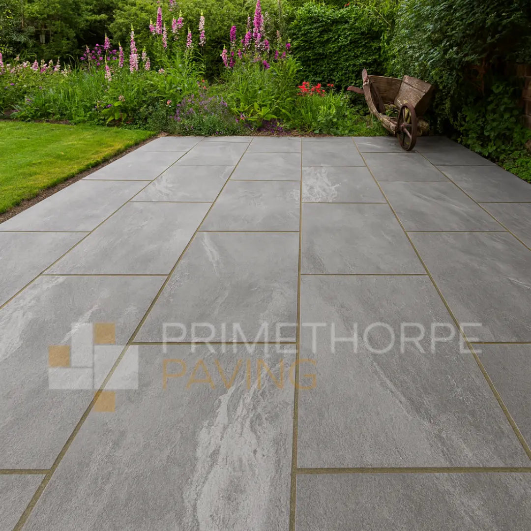 Mercury Grey Porcelain Paving - 900 x 600