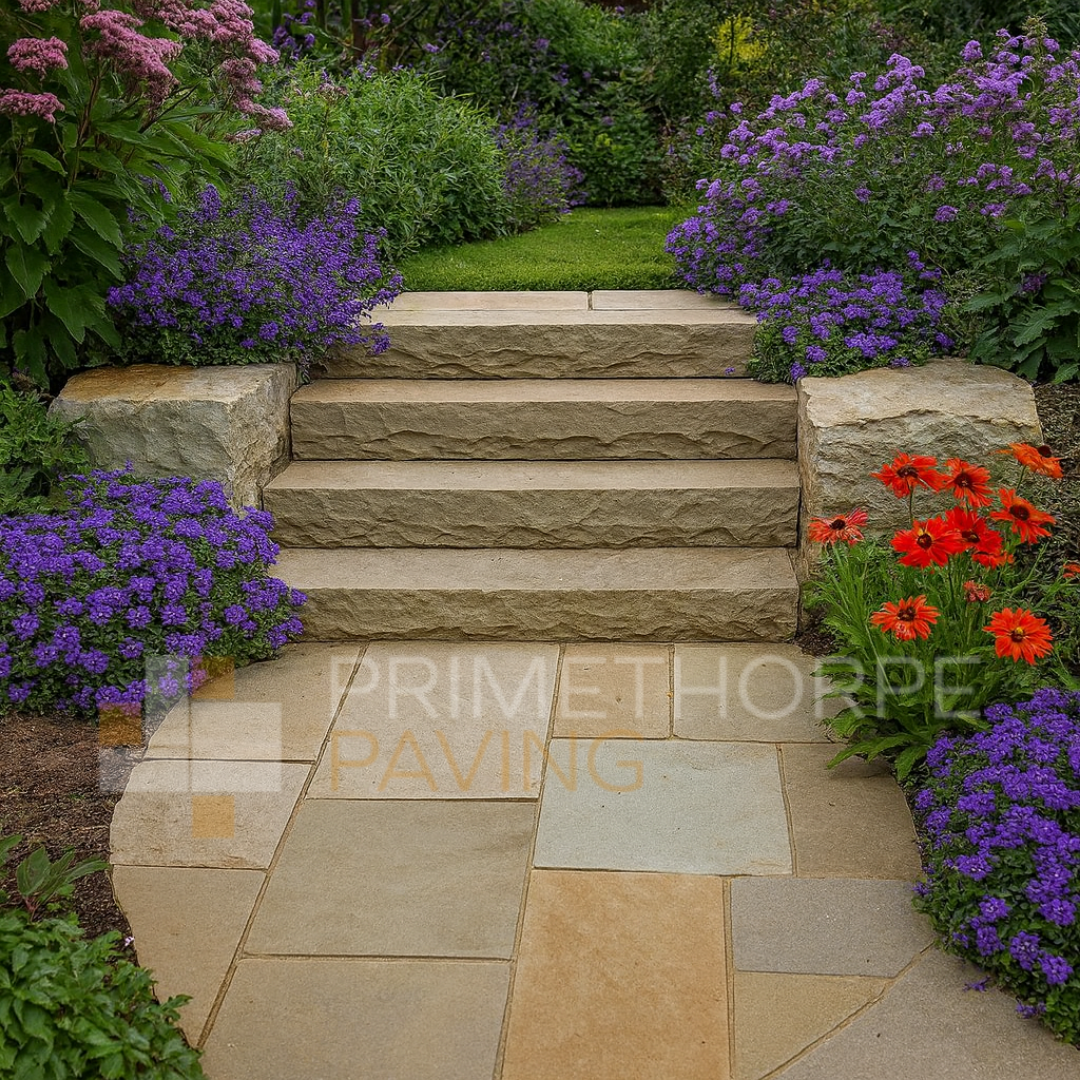 Raj Green - Rustic Dressed Steps