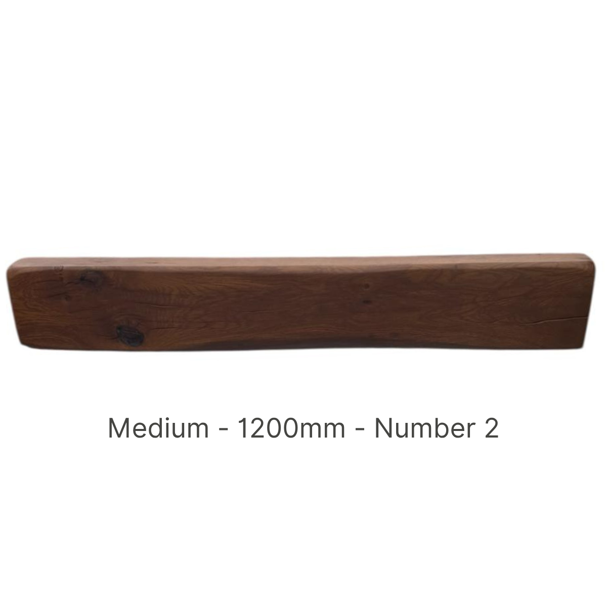 1200mm - Authentic Oak Fireplace Beams