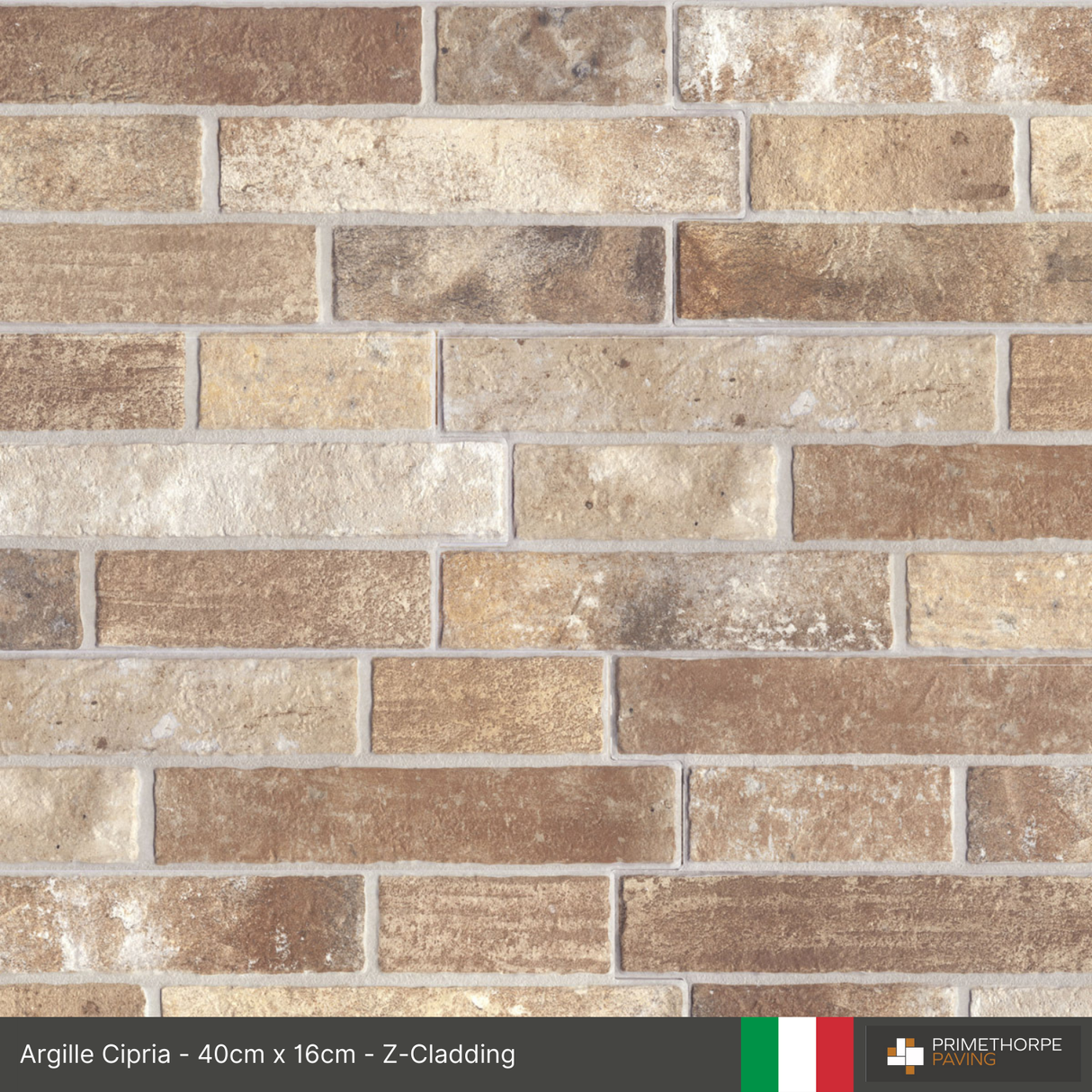 Argille Brick Porcelain Wall Cladding