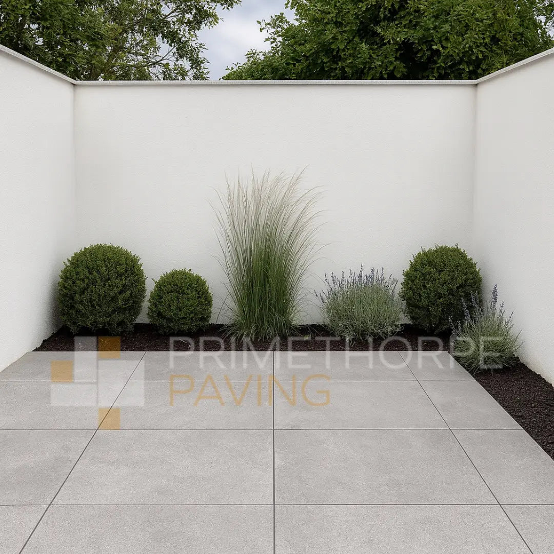 Portland Plata Porcelain Paving - 900 x 600