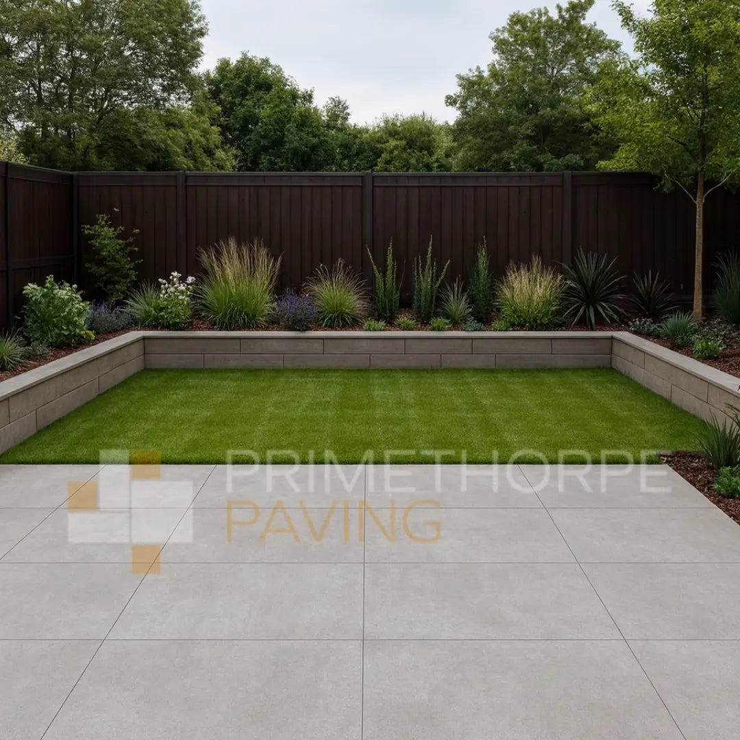 Portland Plata Porcelain Paving - 900 x 600