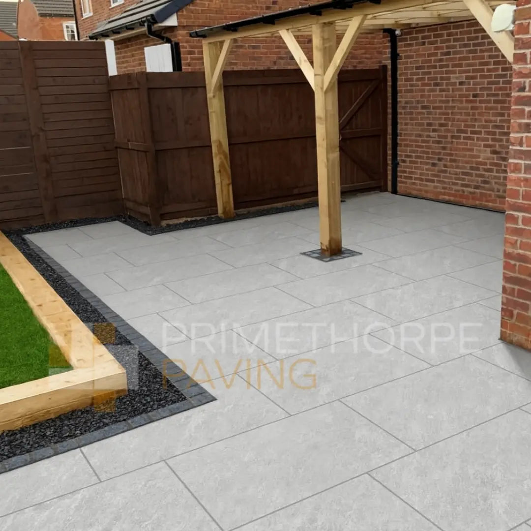 Quartz Grey Porcelain Paving - 900 x 600