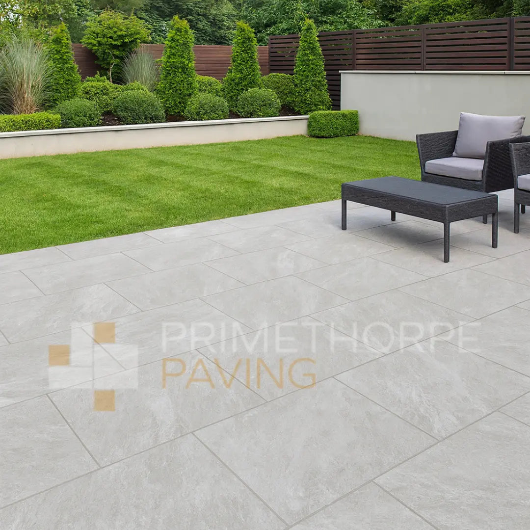 Quartz Grey Porcelain Paving - 900 x 600