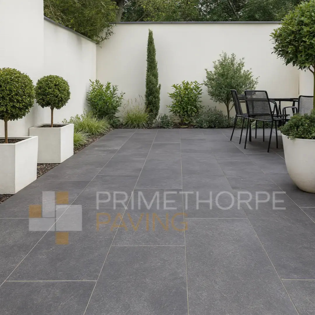 Regale Anthracite Porcelain Paving - 1200 x 600