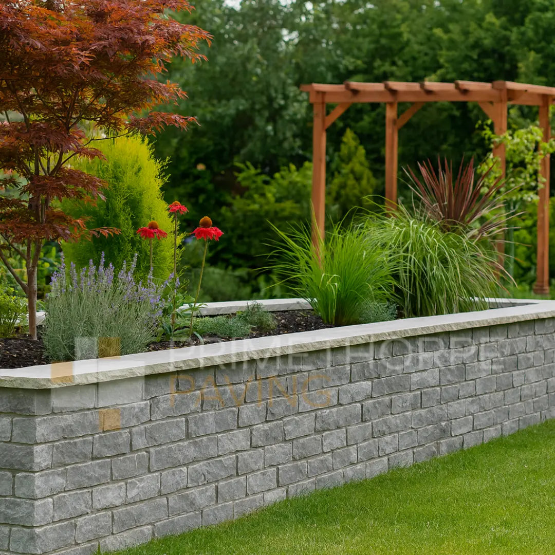 Kandla Grey Sandstone - Rustic Dressed Coping Stones