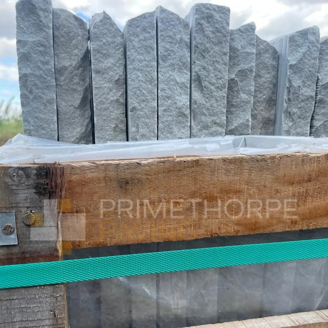 Kandla Grey Sandstone - Rustic Dressed Coping Stones