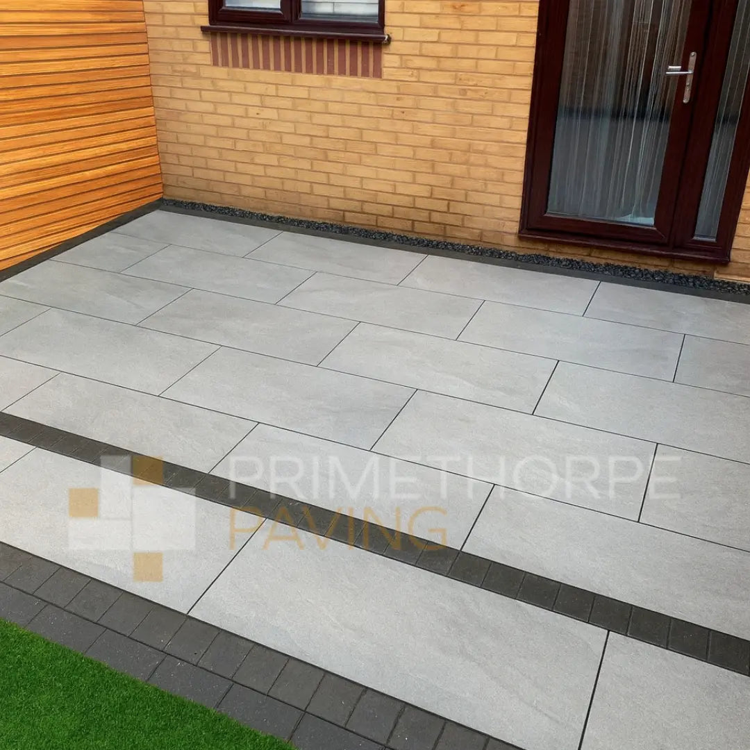 Masso Grey Porcelain Paving - 1000 x 500