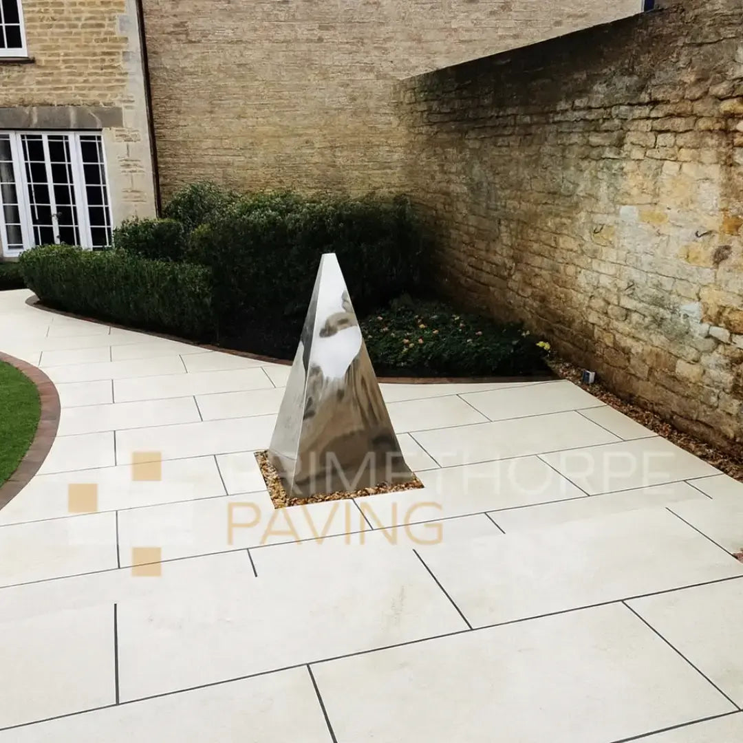 Riva Cream Porcelain Paving - 1000 x 500