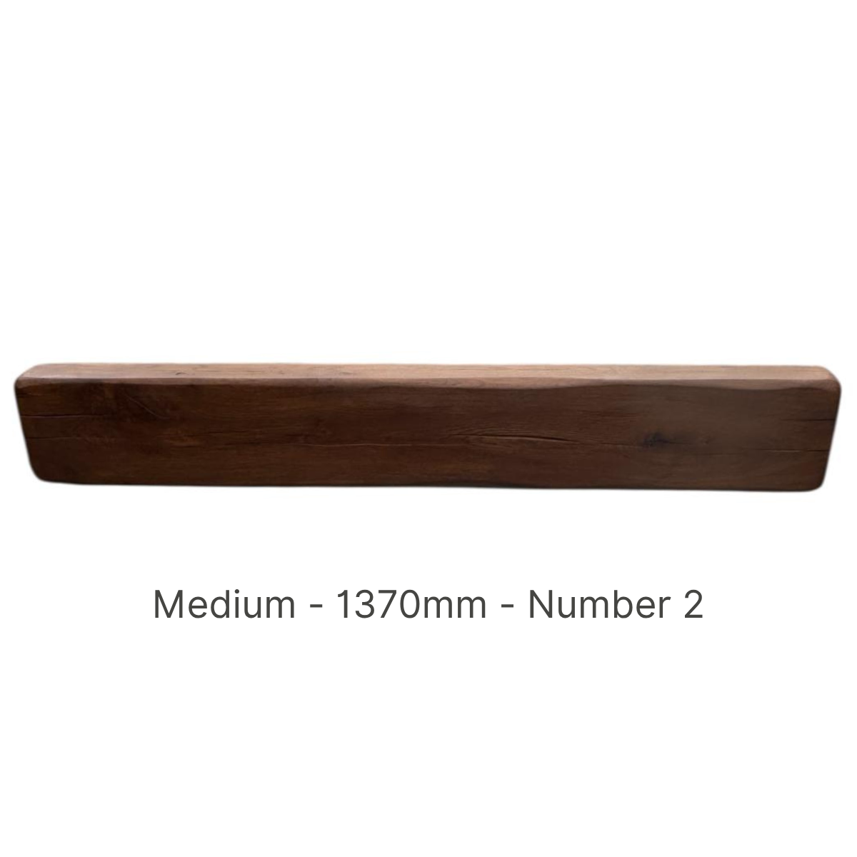 1370mm - Authentic Oak Fireplace Beams