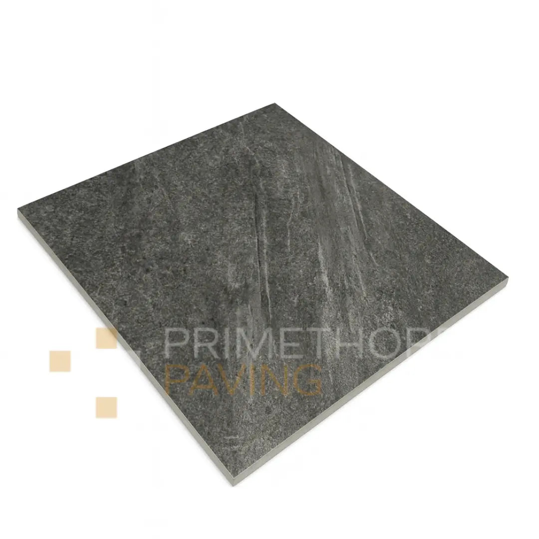 Stone Anthracite Porcelain Paving - 600 x 600