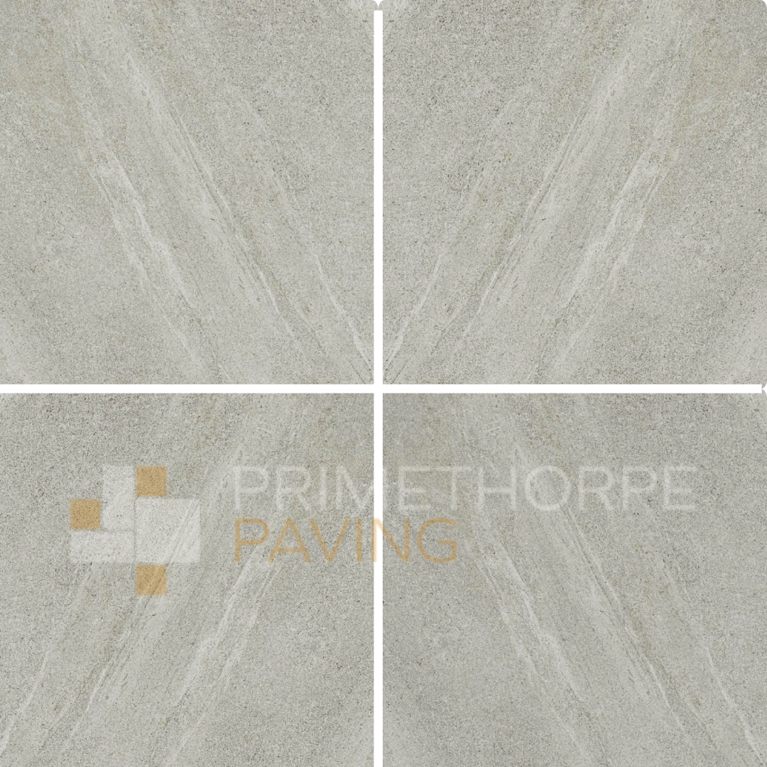 Stone Grey Porcelain Paving - 600 x 600