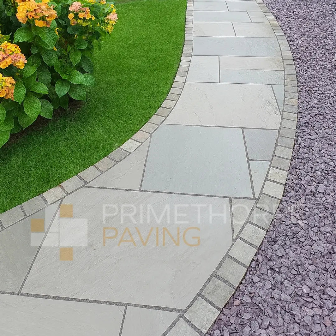 Kandla Grey Sandstone Cobble Setts - 100x100mm