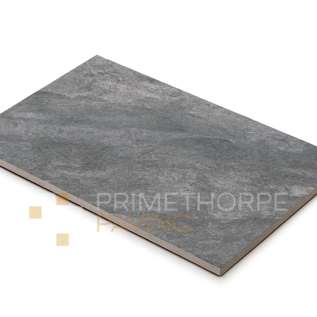 Vesuvio Black Porcelain Paving - 900 x 600