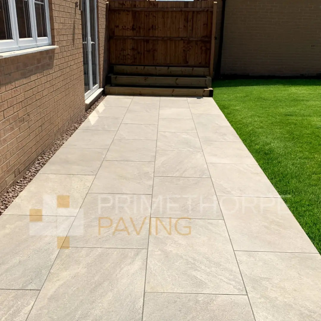 Vesuvio Beige Porcelain Paving - 900 x 600