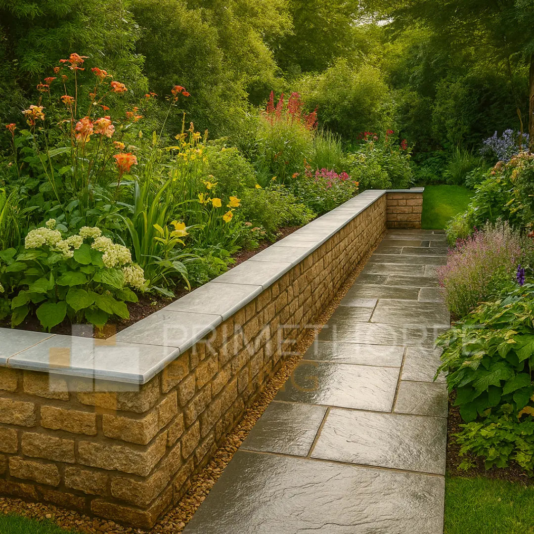 Kandla Grey Sandstone - Coping Stones - Rounded Edge