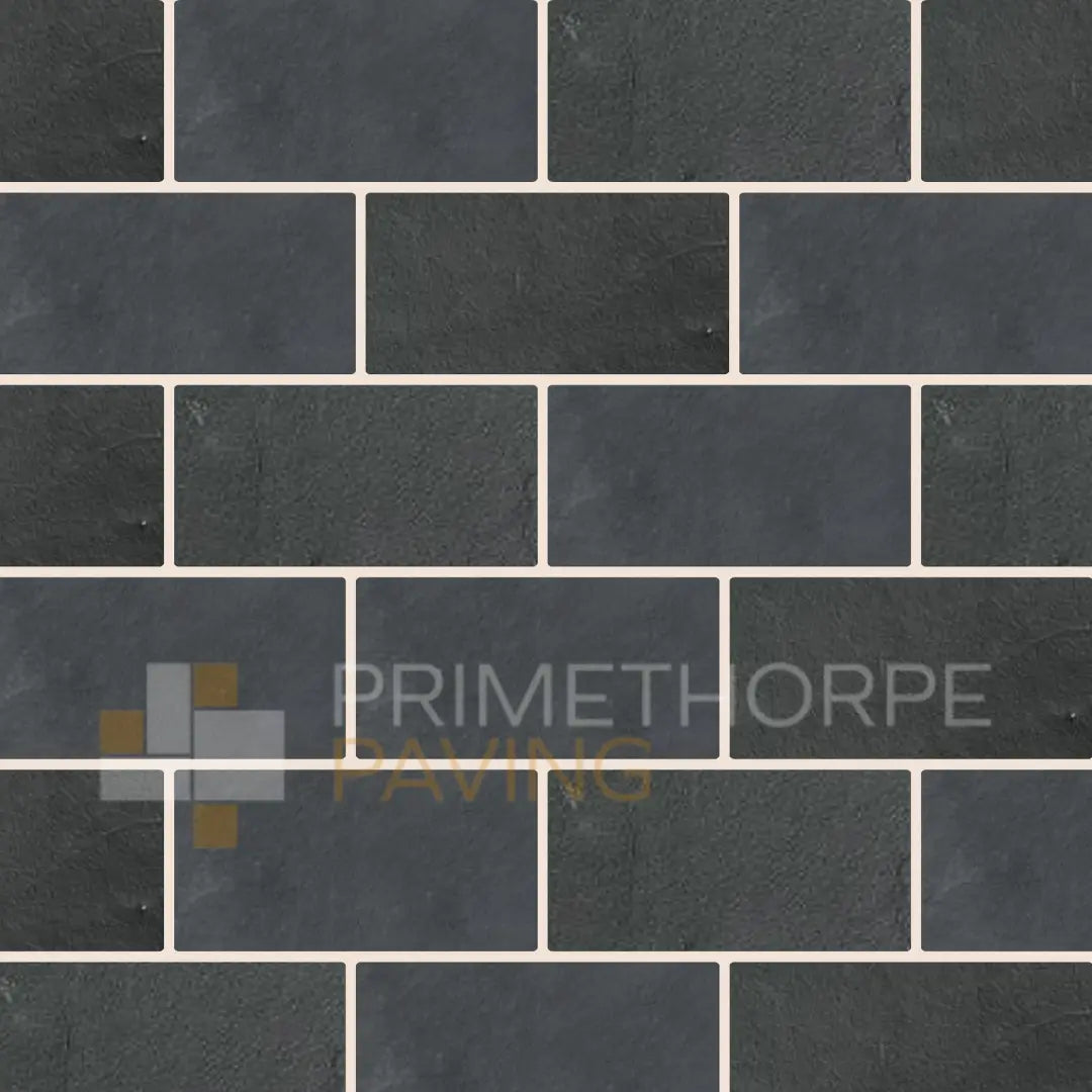 Kota Black Limestone Paving