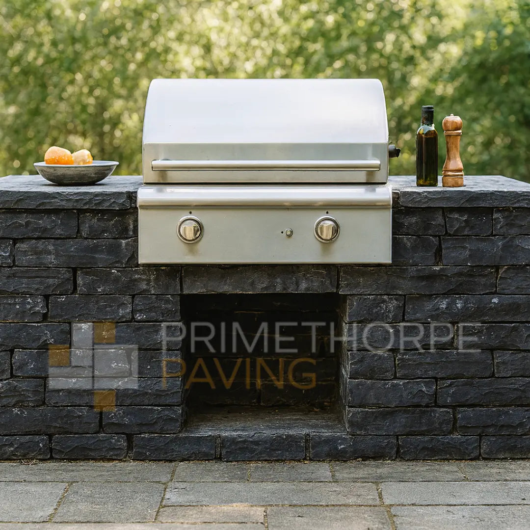 Kota Black Limestone - Walling Stone