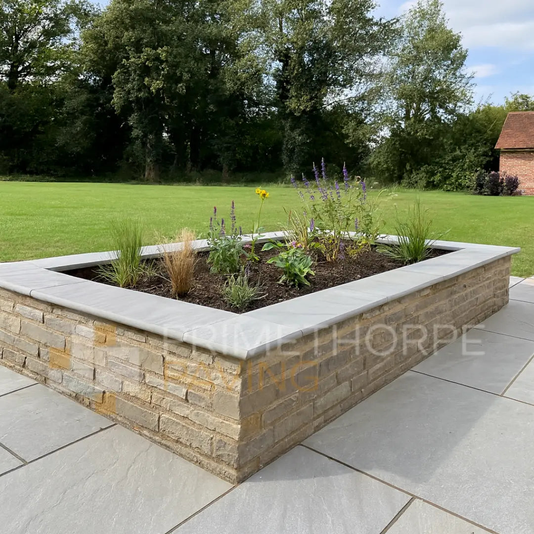 Kandla Grey Sandstone - Bullnose Coping Stones