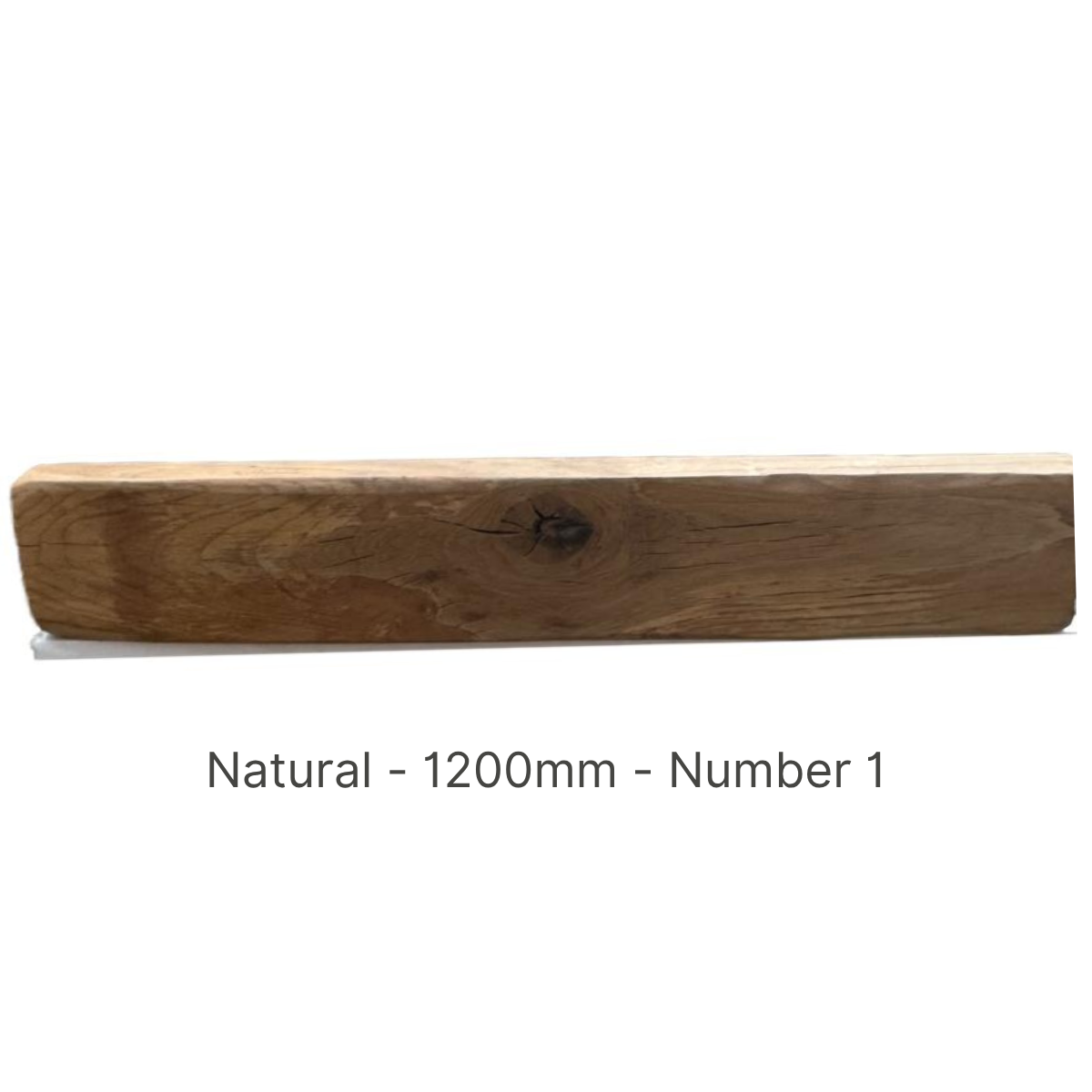 1200mm - Authentic Oak Fireplace Beams