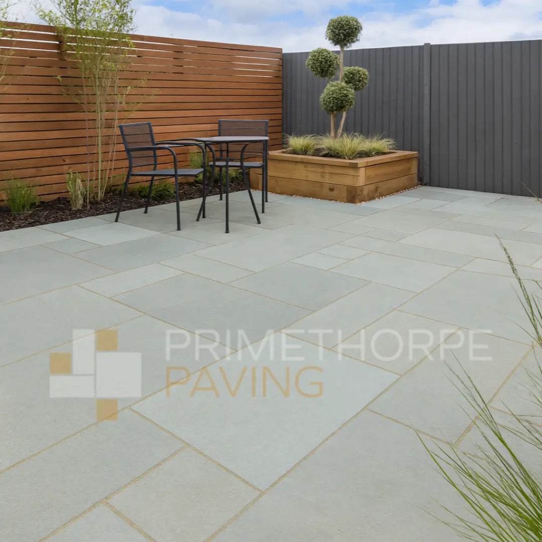 Kota Blue Indian Limestone Paving