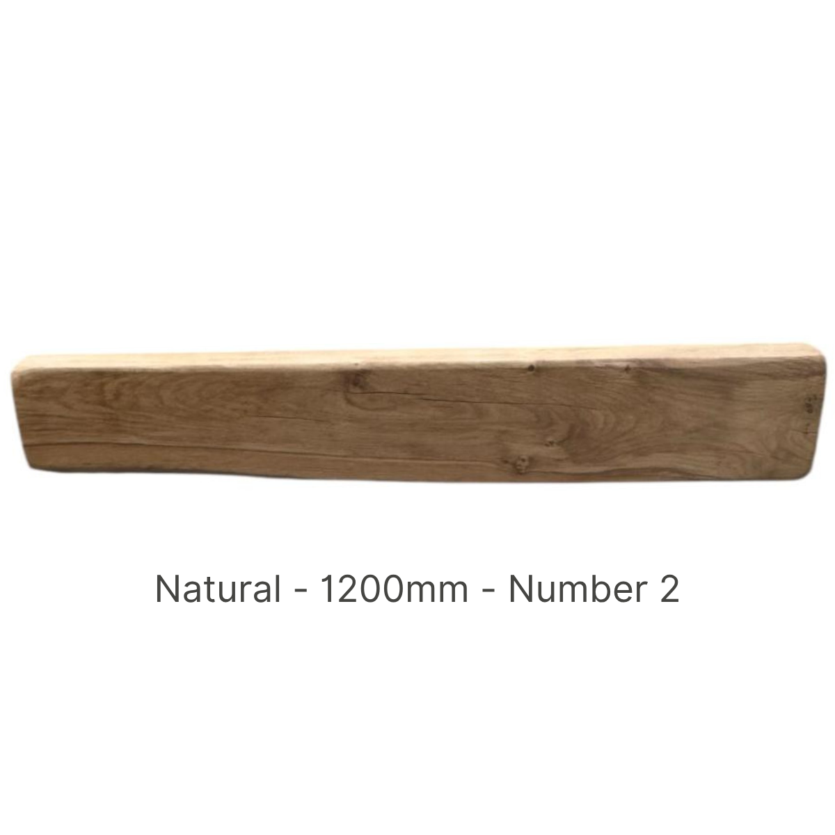 1200mm - Authentic Oak Fireplace Beams