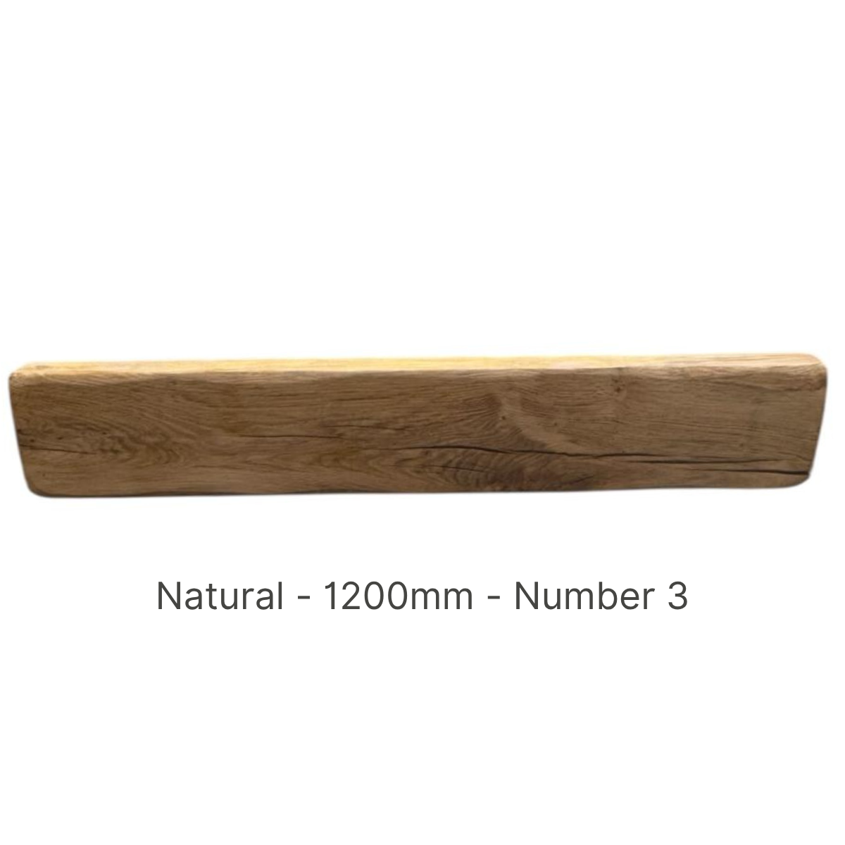 1200mm - Authentic Oak Fireplace Beams